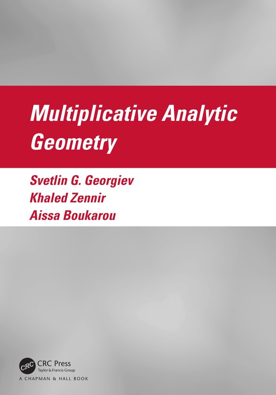 Front cover_Multiplicative Analytic Geometry