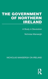 Front cover_The Government of Northern Ireland