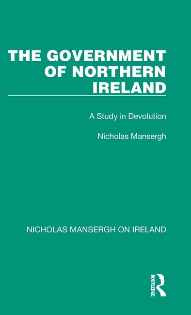 Front cover_The Government of Northern Ireland