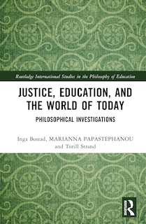 Front cover_Justice, Education, and the World of Today