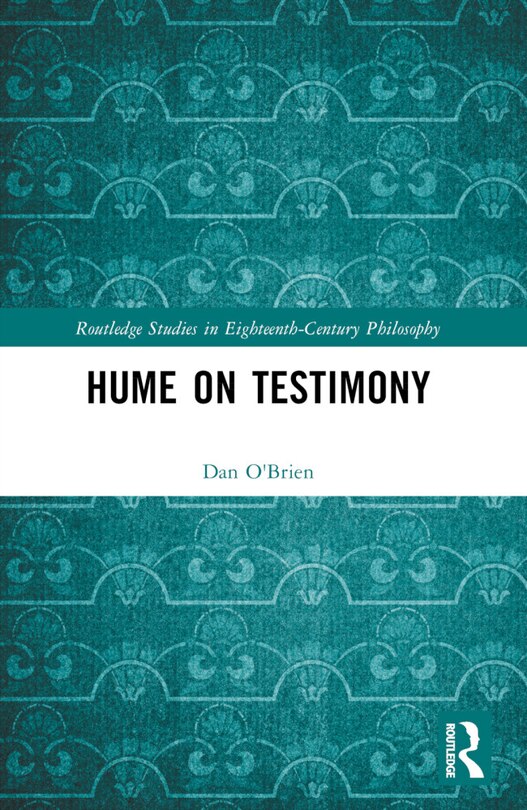 Couverture_Hume on Testimony