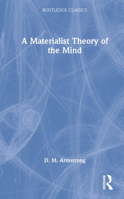Front cover_A Materialist Theory of the Mind