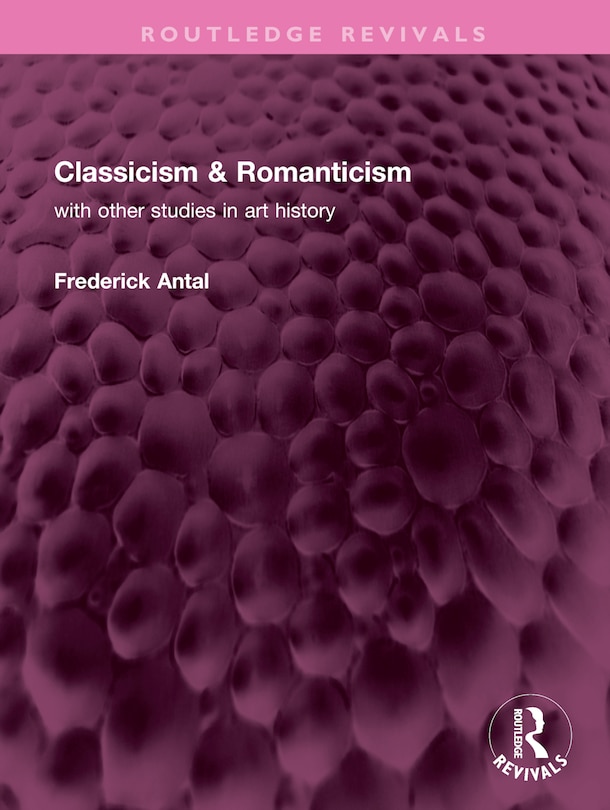 Couverture_Classicism and Romanticism