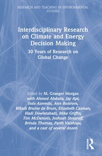 Couverture_Interdisciplinary Research on Climate and Energy Decision Making