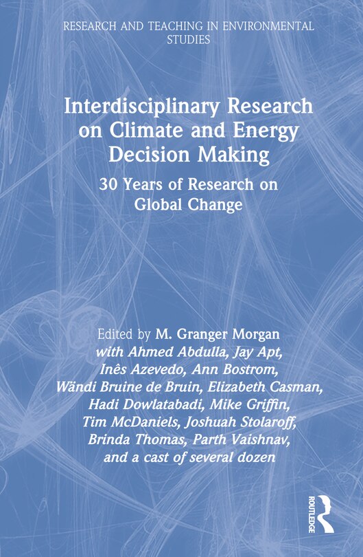 Couverture_Interdisciplinary Research on Climate and Energy Decision Making