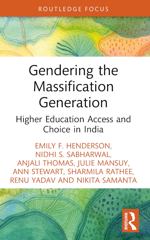 Front cover_Gendering the Massification Generation