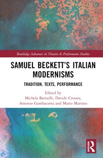 Couverture_Samuel Beckett's Italian Modernisms