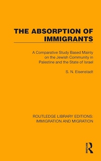 Front cover_The Absorption of Immigrants