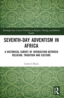 Front cover_Seventh-Day Adventism in Africa
