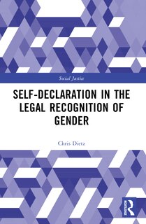 Couverture_Self-Declaration in the Legal Recognition of Gender