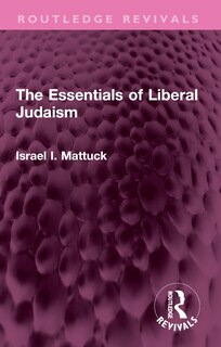 Front cover_The Essentials of Liberal Judaism