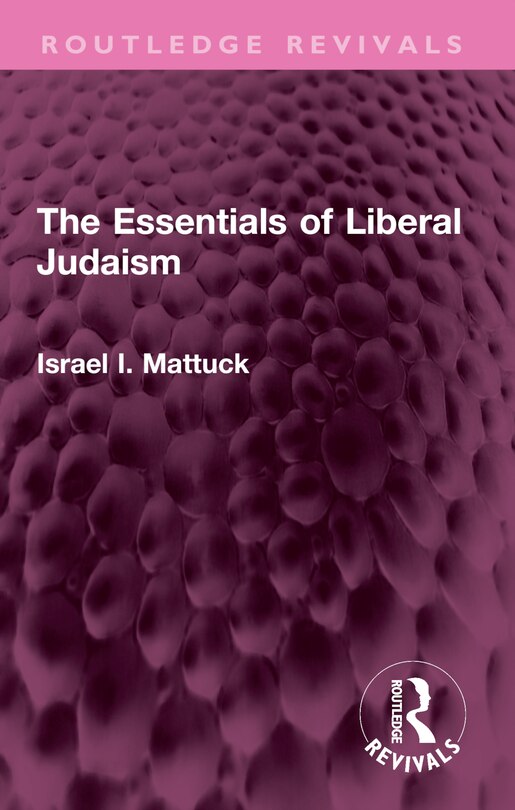Front cover_The Essentials of Liberal Judaism