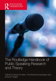 Couverture_The Routledge Handbook of Public Speaking Research and Theory