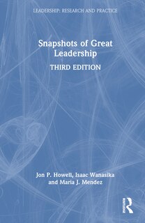 Front cover_Snapshots of Great Leadership