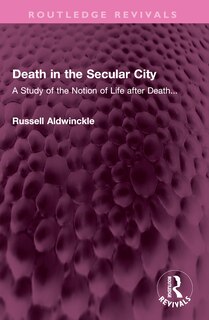 Front cover_Death in the Secular City