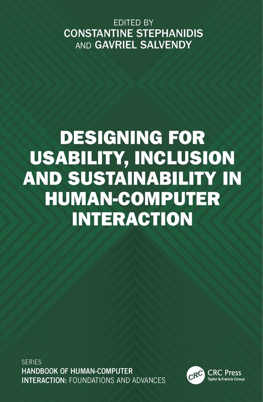 Couverture_Designing for Usability, Inclusion and Sustainability in Human-Computer Interaction