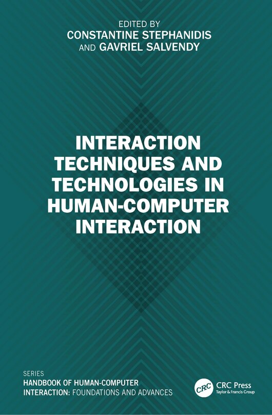 Couverture_Interaction Techniques and Technologies in Human-Computer Interaction