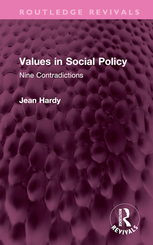 Front cover_Values in Social Policy