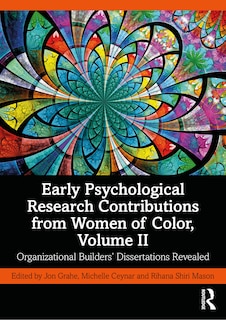 Front cover_Early Psychological Research Contributions from Women of Color, Volume 2