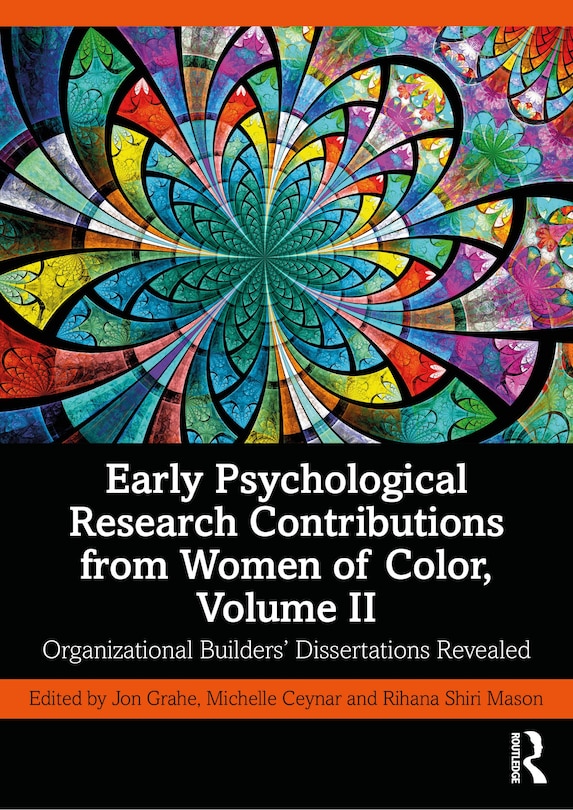 Front cover_Early Psychological Research Contributions from Women of Color, Volume 2