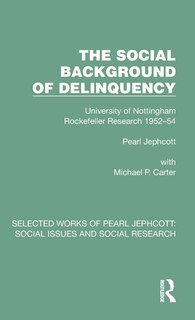 Couverture_The Social Background of Delinquency