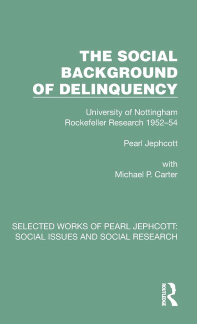 Couverture_The Social Background of Delinquency