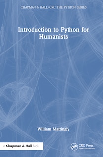 Front cover_Introduction to Python for Humanists