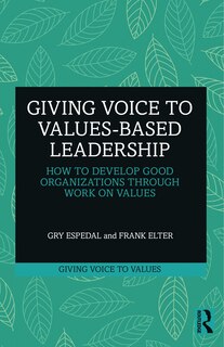 Couverture_Giving Voice to Values-based Leadership