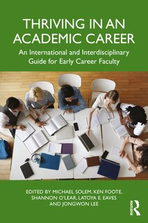 Front cover_Thriving in an Academic Career