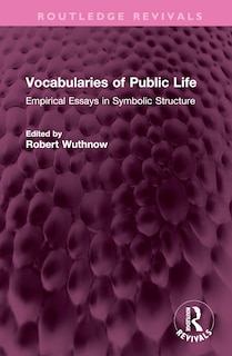Front cover_Vocabularies of Public Life