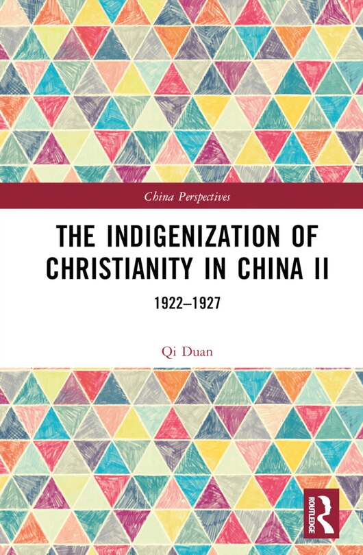 Front cover_The Indigenization of Christianity in China II