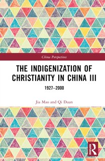 Front cover_Indigenization of Christianity in China III