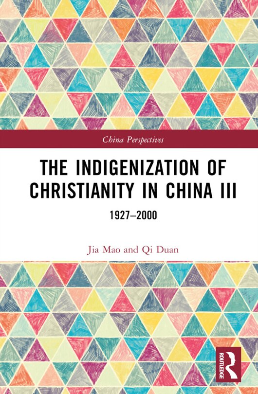 Front cover_Indigenization of Christianity in China III