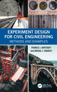 Couverture_Experiment Design for Civil Engineering