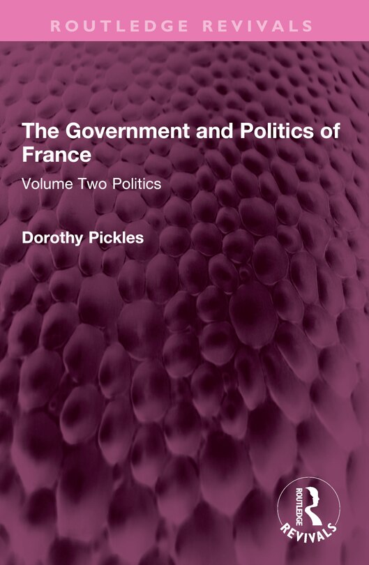 Front cover_The Government and Politics of France