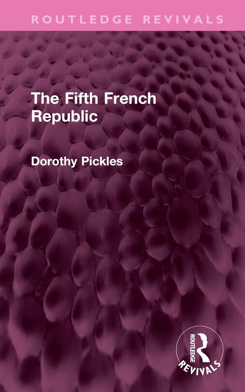 Front cover_The Fifth French Republic