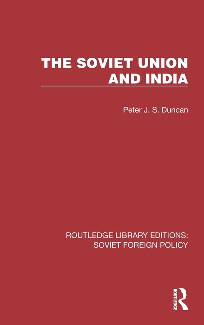 Front cover_Soviet Union and India