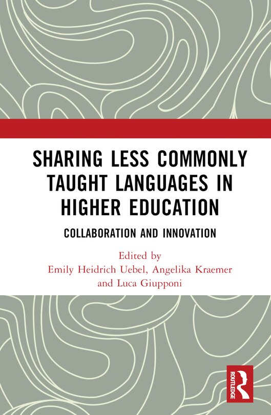 Couverture_Sharing Less Commonly Taught Languages in Higher Education