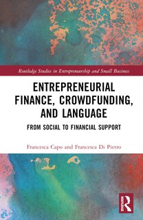 Front cover_Entrepreneurial Finance, Crowdfunding, and Language