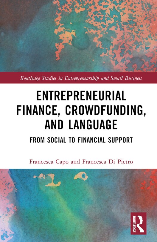 Front cover_Entrepreneurial Finance, Crowdfunding, and Language
