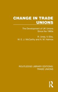Front cover_Change in Trade Unions