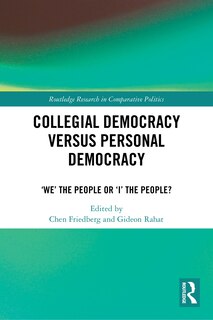 Front cover_Collegial Democracy versus Personal Democracy