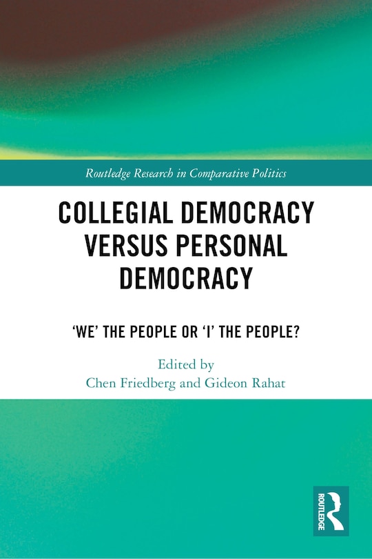 Front cover_Collegial Democracy versus Personal Democracy