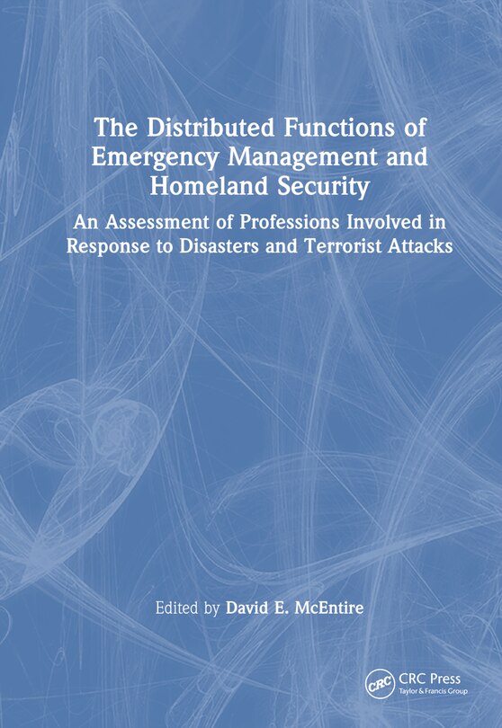 Couverture_The Distributed Functions of Emergency Management and Homeland Security