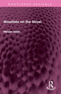 Front cover_Novelists on the Novel
