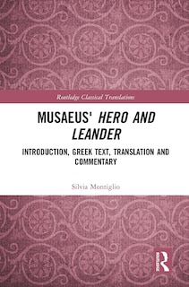 Front cover_Musaeus' Hero and Leander
