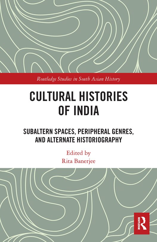 Front cover_Cultural Histories of India