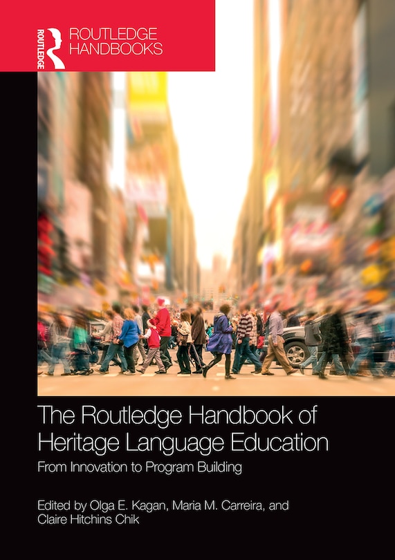 Couverture_Routledge Handbook of Heritage Language Education
