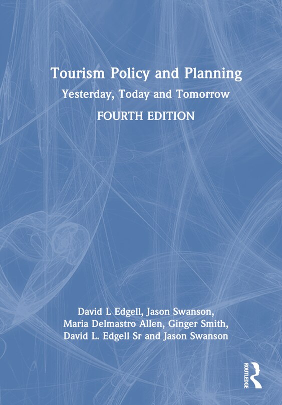 Front cover_Tourism Policy and Planning