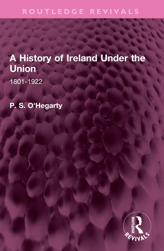 Front cover_A History of Ireland Under the Union